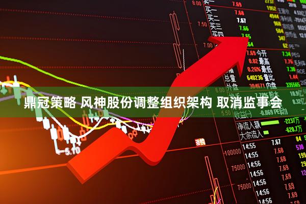 鼎冠策略 风神股份调整组织架构 取消监事会