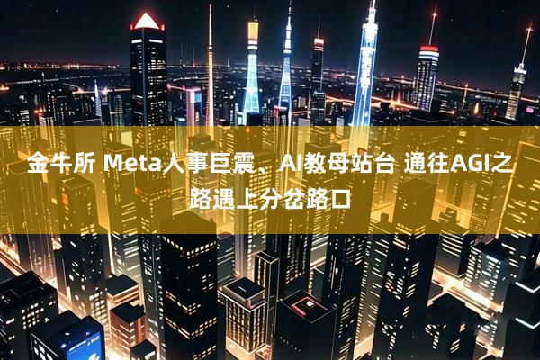 金牛所 Meta人事巨震、AI教母站台 通往AGI之路遇上分岔路口
