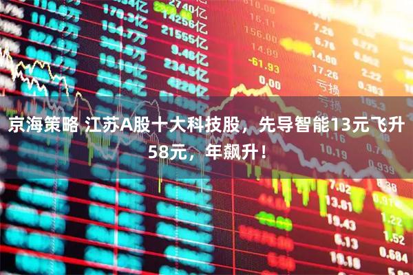 京海策略 江苏A股十大科技股，先导智能13元飞升58元，年飙升！